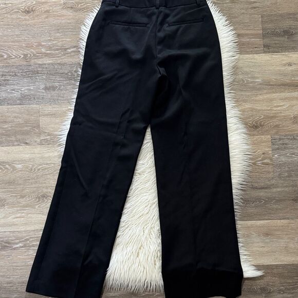 J. Crew Black Wide Leg Women's Pants Size 4 - Picture 2 of 9
